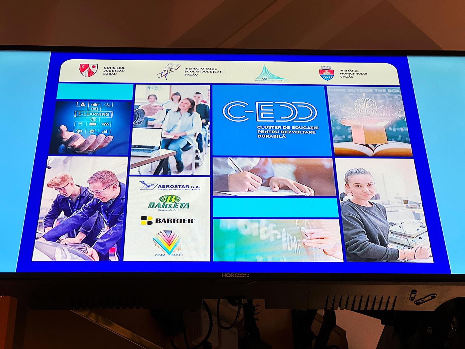Înființare Cluster pentru de Educație pentru Educație Durabilă Bacău